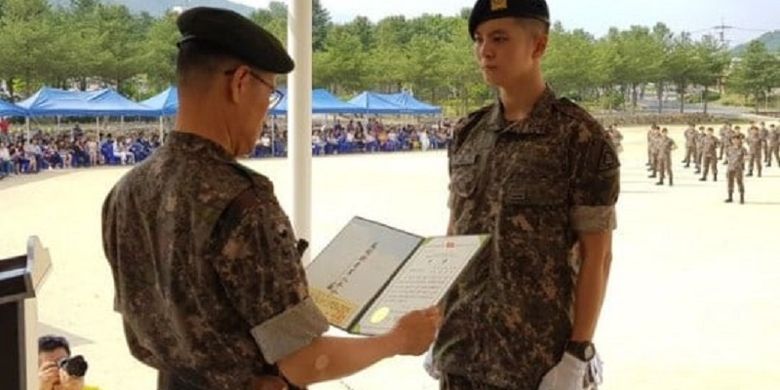 Urutan pangkat tentara korea selatan