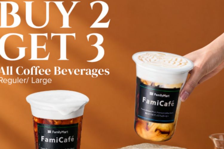 Promo Makanan Family Mart 1 Oktober 2026, Kopi Hemat Beli 2 Gratis 1