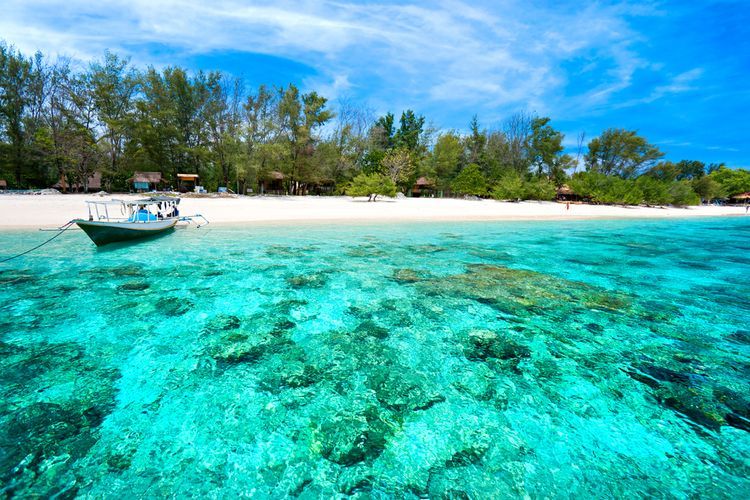 Pantai Gili Meno, Lombok, NTB 