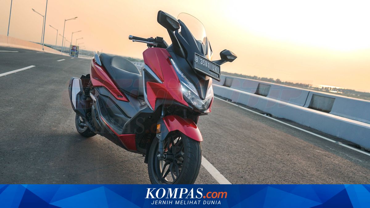 Merasakan Lagi Honda Forza Model Year 2021