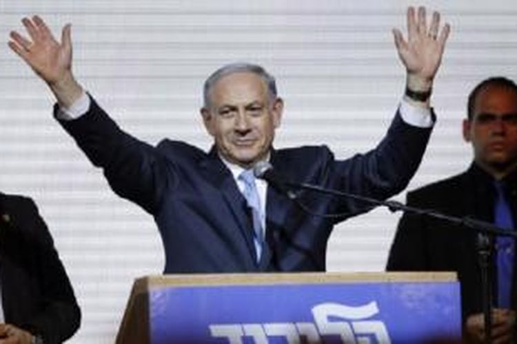 PM Israel Benjamin Netanyahu hari Senin (23/3) minta maaf telah menyakiti perasaan warga Arab di Israel
