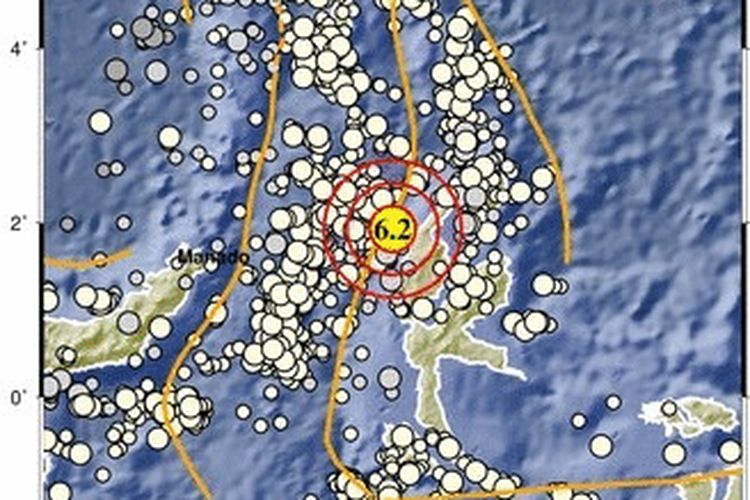 Gempa M 6,2 di Malut Dipicu Aktivitas Deformasi Batuan dalam Lempeng Laut Maluku