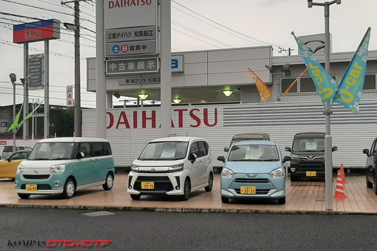Mobil-mobil kei-car Daihatsu di Jepang