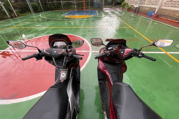 Komparasi New Honda PCX 160 dan Yamaha NMAX Turbo