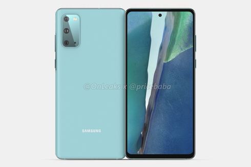 Inikah Tampilan dan Spesifikasi Samsung Galaxy S20 Versi Murah?