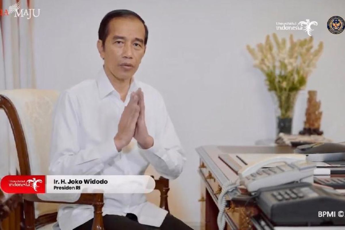 Presiden Indonesia, Joko Widodo mengapresiasi Konser Solidaritas Bersama Jaga Indonesia, Sabtu (16/5/2020).