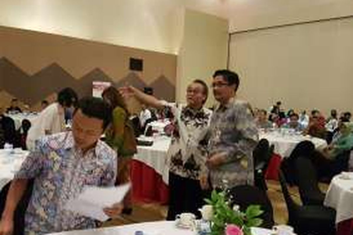 Wakil Gubernur DKI Jakarta Djarot Saiful Hidayat di Allium Hotel, Tangerang, Selasa (31/5/2016).