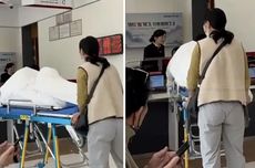 Video Viral di China, Pria Sakit Parah Harus Dibawa ke Bank dengan Tandu untuk Verifikasi Identitas