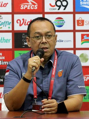 Direktur PT Liga Indonesia Baru, Akhmad Hadian Lukita. 