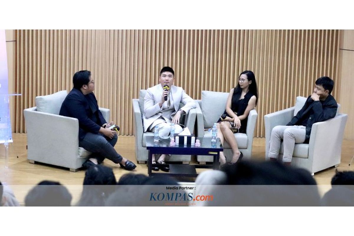 The 17th Indonesia Marketing Competition (IMOTION) menggelar Prolution: The Introductory Talkshow yang menghadirkan para praktisi di bidang marketing strategy, Jumat (25/8/2023).