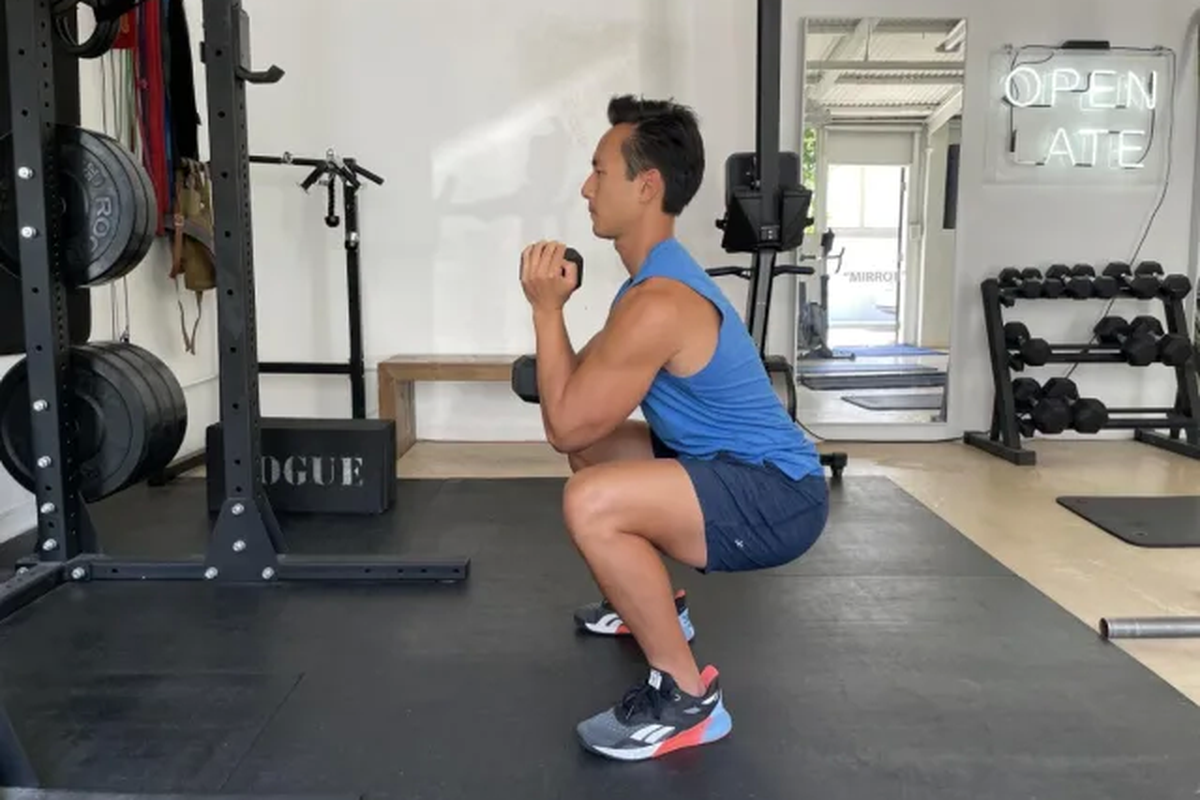 Dumbbell Goblet Squat