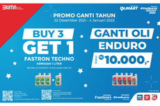 PT Pertamina Lubricants Hadirkan Promo Nataru 2022 untuk Fastron Techno dan Enduro Series