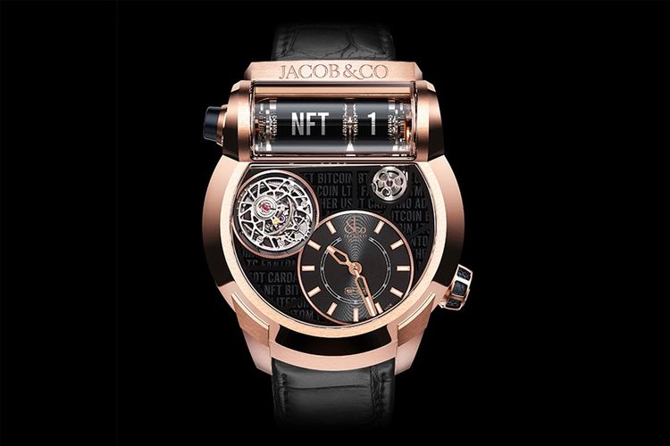 Merek jam tangan mewah, Jacob & Co. belum lama ini merilis jam tangan NFT pertamanya.