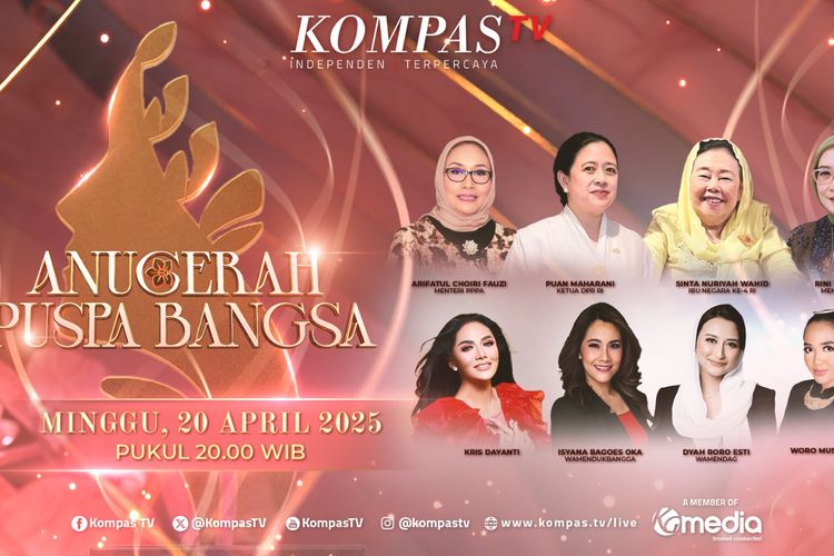 Anugerah Puspa Bangsa 2025 untuk Kartini Masa Kini
