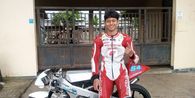 Berlatih di Tempat Tak Masuk Akal, Rahasia Kelincahan Pembalap Dunia Moto3 Veda Ega