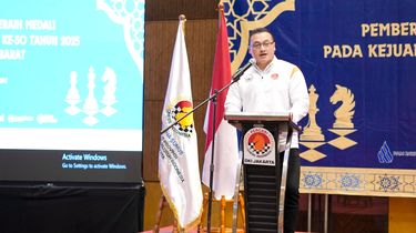 Percasi DKI Jakarta Serahkan Bonus ke Atlet Berprestasi di Kejurnas 2025