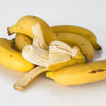Ilustrasi pisang. 