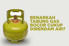 INFOGRAFIK: Awas Hoaks, Tabung Gas Bocor Tak Bisa Diatasi dengan Direndam ke Air