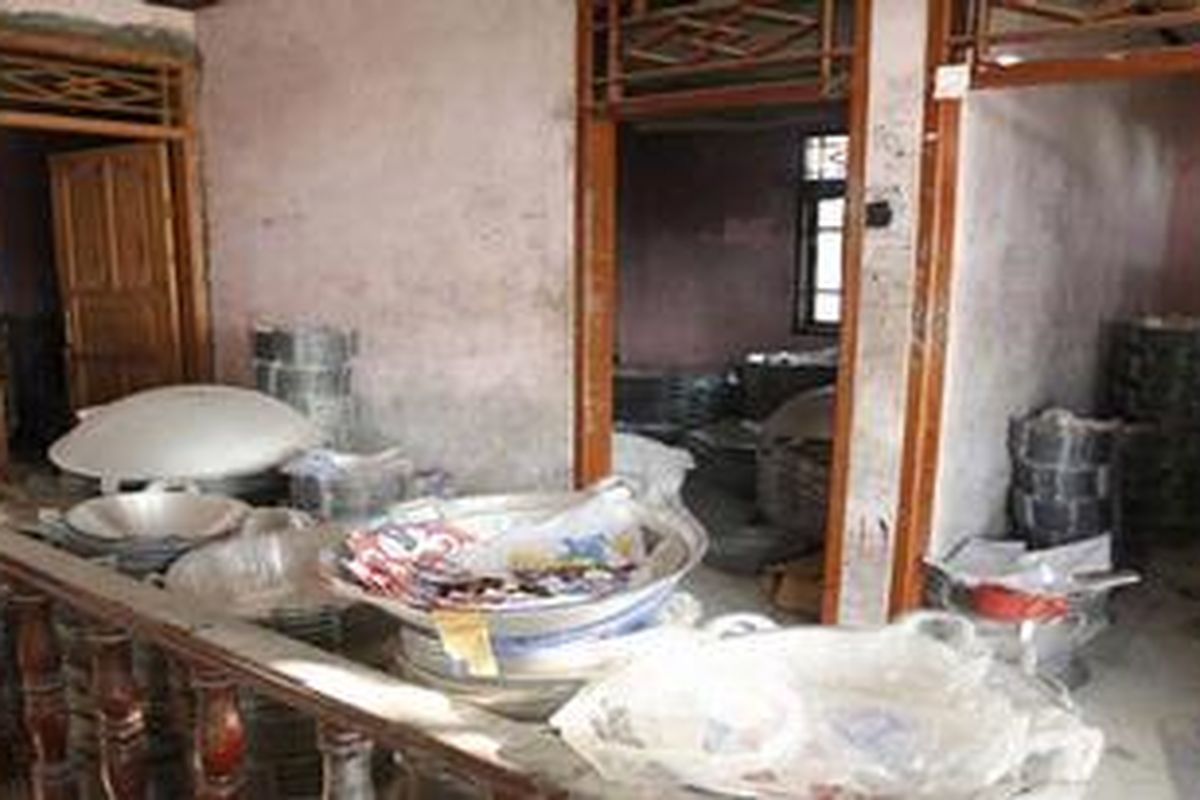 Pabrik kuali yang menjadi tempat penyekapan dan perbudakan buruh di Tangerang.