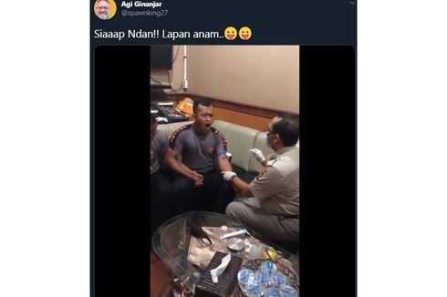 Viral Video Seorang Polisi Ketakutan Saat Akan Disuntik, Mengapa Bisa Begitu?