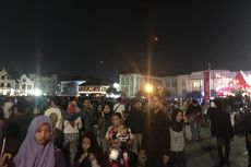 Malam Tahun Baru, Pengunjung Kota Tua Jakarta Mencapai 100.000 Orang