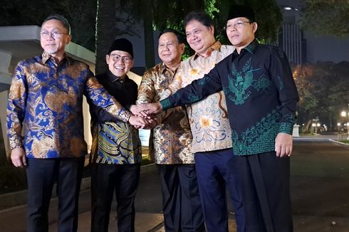 Usai 2,5 Jam Jokowi Kumpulkan Ketum Parpol, Megawati 