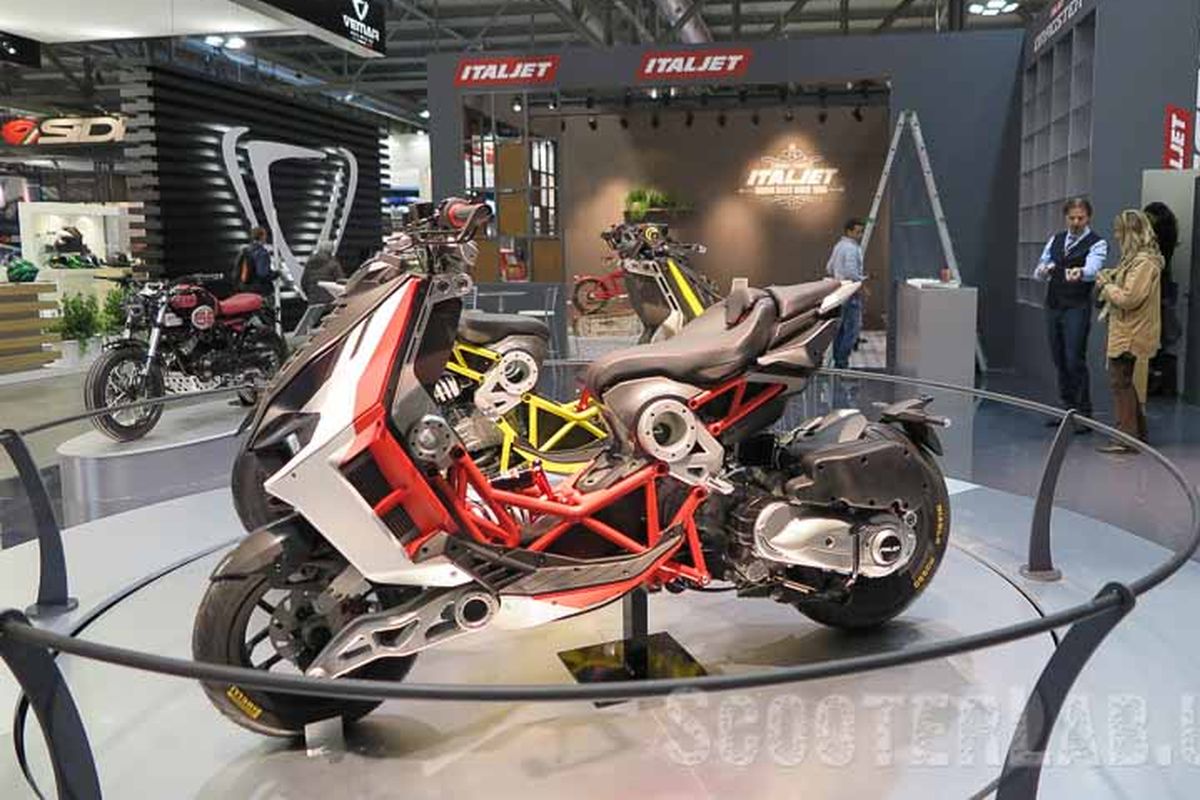 Skuter ikonik Italjet Dragster ''reborn'' hadir EICMA 2018