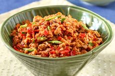 Resep Sambal Oncom Pete, Aduk Pakai Nasi Hangat