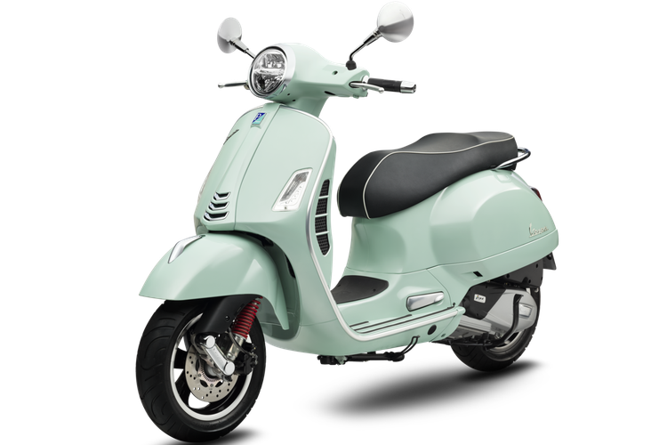 Vespa GTS Super 150 i-get ABS warna Green Relax