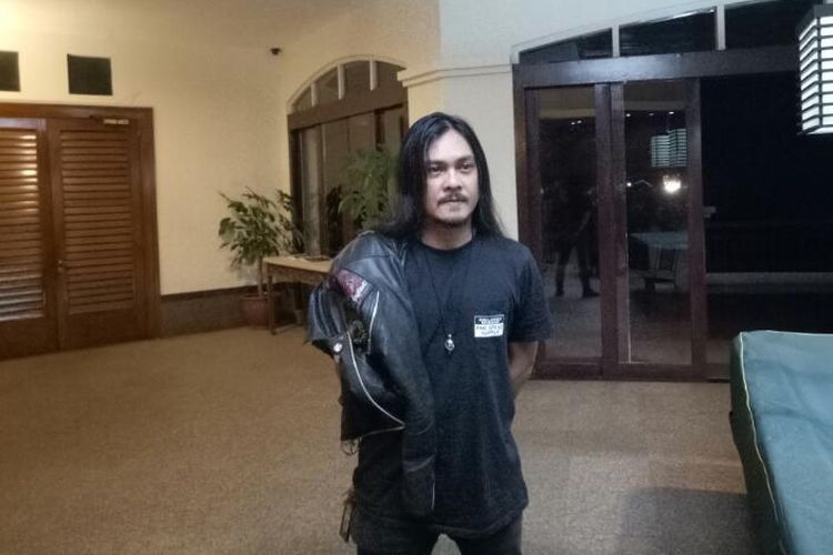 Stevie Item ditemui di kawasan Bogor, Jakarta Barat, Senin (17/4/2017).