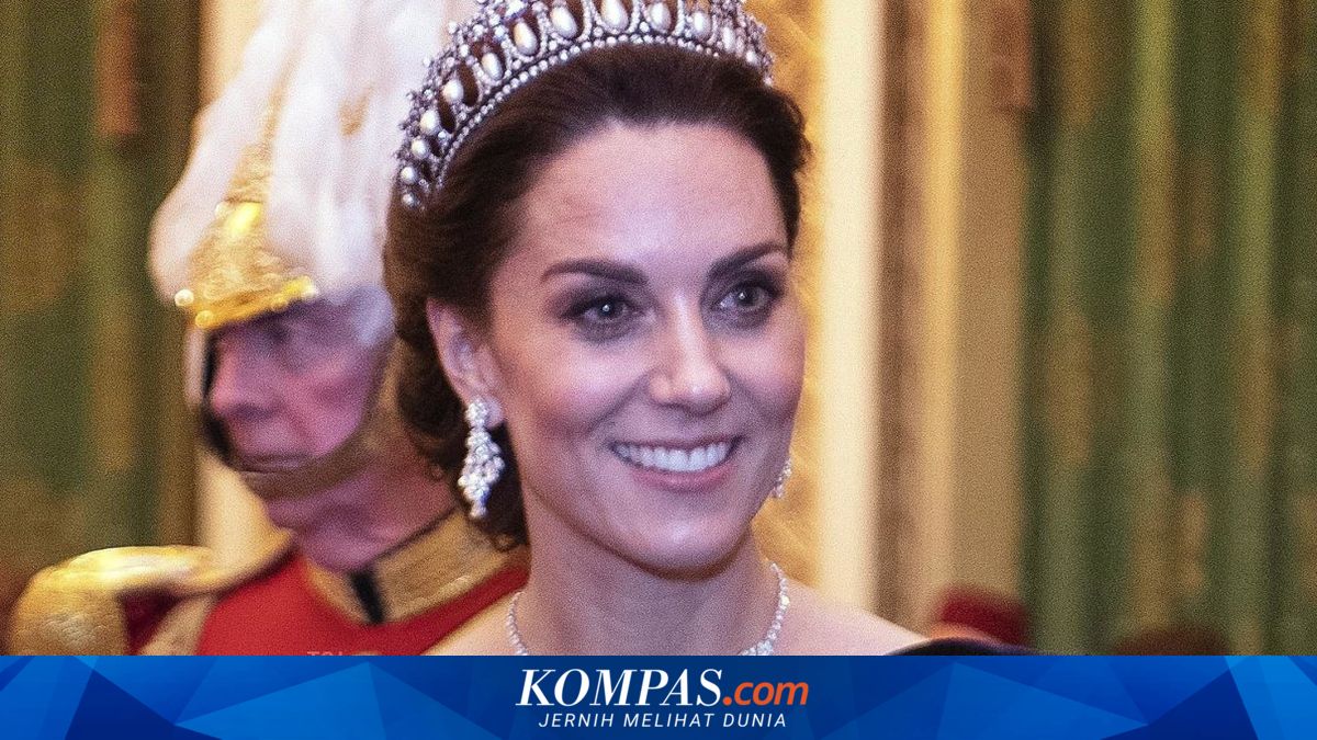 Anggunnnya Kate Middleton Kenakan Tiara yang Pernah Dipakai Putri Diana