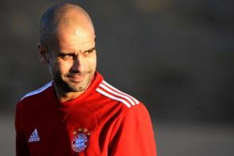 Pelatih Bayern Muenchen, Josep Guardiola.