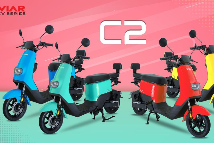 Viar kembali menghadirkan sepeda listrik terbaru Viar C2