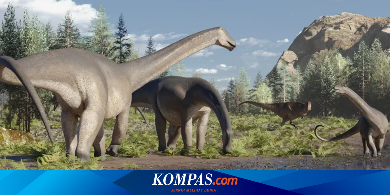 Ditemukan Jejak Kaki Raksasa yang Diduga Milik Sauropoda Terbesar di Dunia