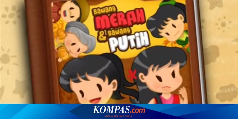 Bawang Merah Bawang Putih Jadi Buku Interaktif