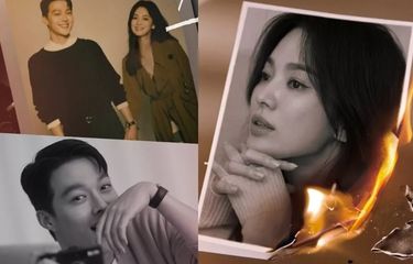Kolase poster drama Now, We Are Breaking Up yang dibintangi Jang Ki Yong dan Song Hye Kyo.