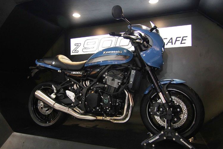 Jajaran motor cafe racer di Telkomsel IIMS 2019