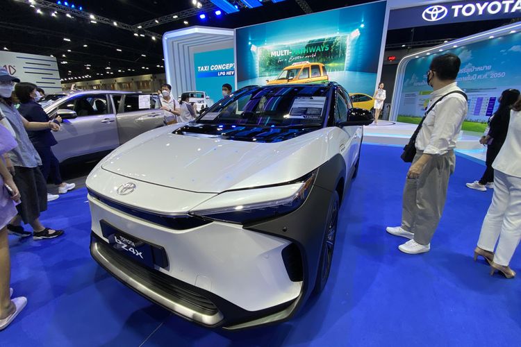 Toyota bZ4X di Bangkok International Motor Show 2023