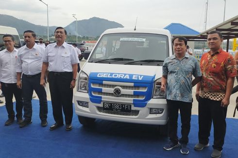 DFSK Bawa Mobil Listrik Gelora E ke Kawasan Wisata Danau Toba
