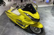 Honda PCX 160 Bergaya Hotrod buatan Bengkel Asal Bali