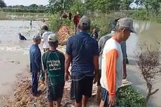 Hujan Deras Guyur Kabupaten Lamongan, 2 Tanggul Sungai Jebol