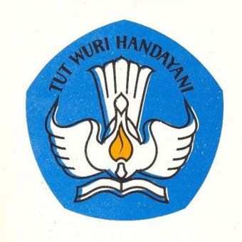 Makna lambang Tut Wuri Handayani. 