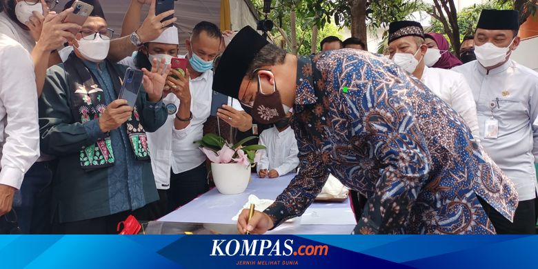 Warga Protes Pembangunan Masjid At-Tabayyun Pakai RTH, Anies Usul Bangun Masjid yang Ramah Lingkungan - Vimarsana News