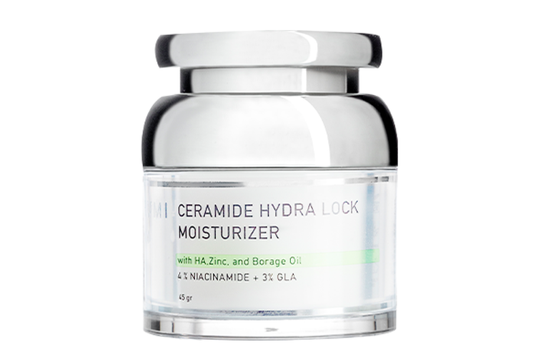 Bhumi Ceramide Hydra Lock Moisturizer, rekomendasi moisturizer untuk kulit kombinasi