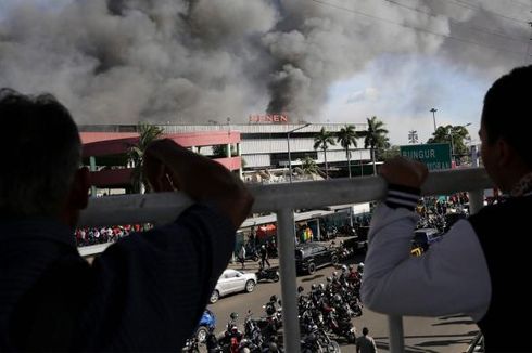 Sylvi Duga Sistem Peringatan Dini di Pasar Senen Tak Berfungsi