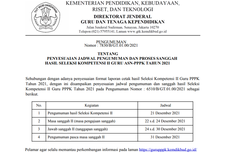Cara Ajukan Sanggah Hasil Seleksi PPPK Guru 2021 Tahap 2
