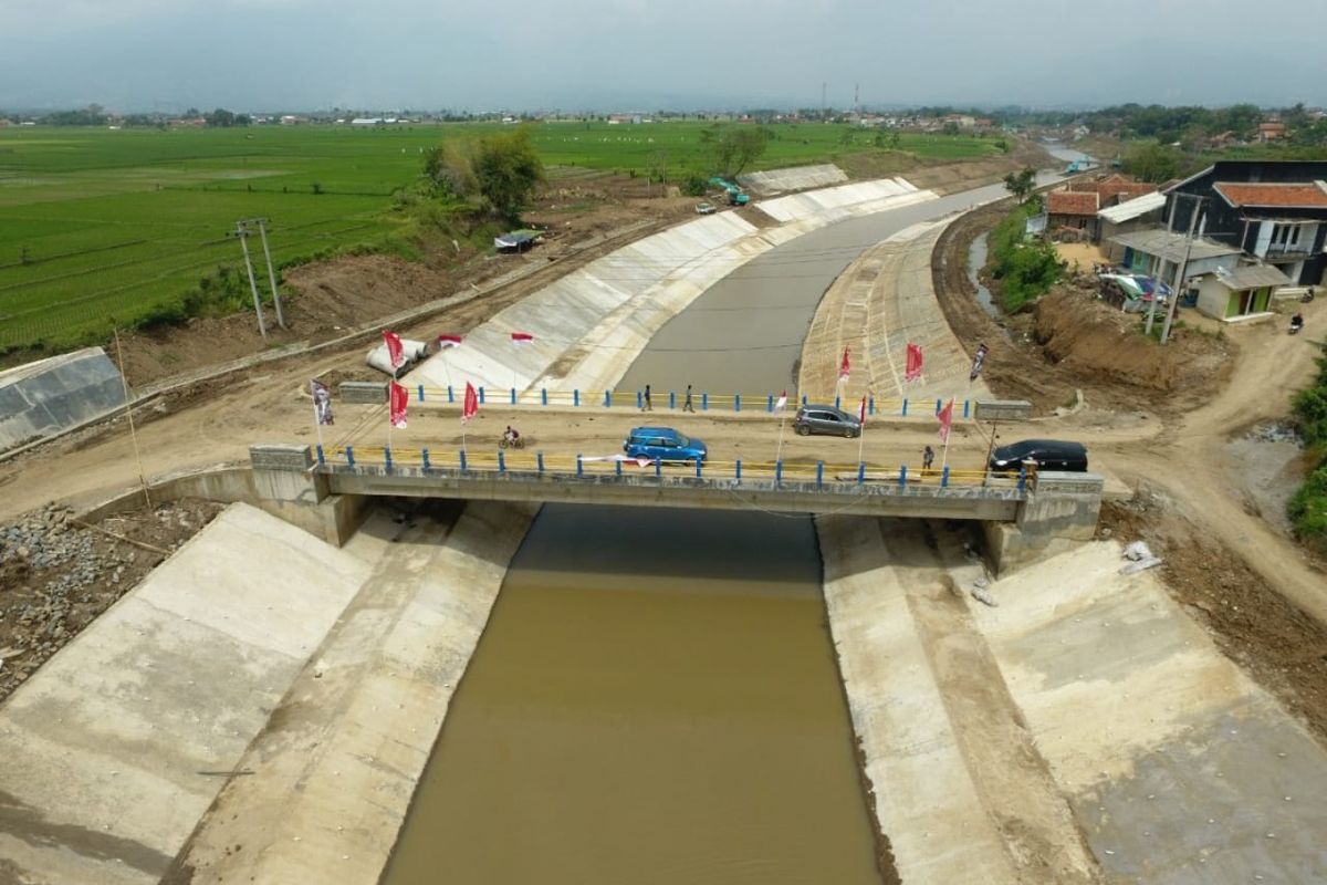 Sudetan (Floodway) Cisangkuy Bandung Jawa Barat 