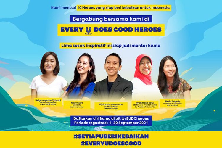 Program Every U Does Good Heroes dari Unilever.