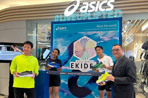 Buka Toko Baru, ASICS Hadirkan Kompetisi Lari Ekiden 2022