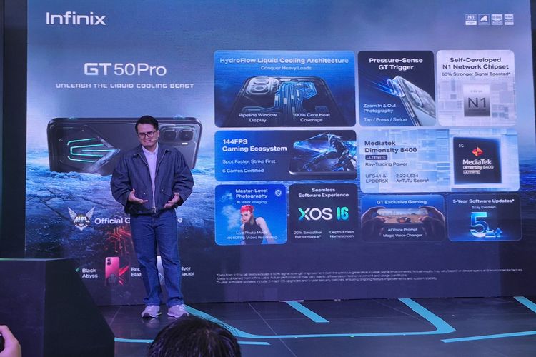 Infinix GT 50 Pro Resmi di Indonesia, Ini Spesifikasinya